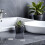 2pcs Plastic Sink Overflow Trim Ring Rectangle Basin Hole Cover for Kitchen and Bathroom 6