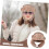 Gorro de algodón cálido para invierno, grueso, con diseño retro y orejeras, gorro protector. 5