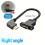 HDTV Right Angle Adapters Cable 0.5M Gold Plated-Bend left 7