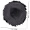 Woolen Hat Pattern Knit Beanie for Men Vintage Embroidered Knit Hat 2