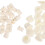 100pcs Nylon Hole Plugs Round Snap-in Locking Screw Hole Buttons 6