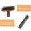 Wool Felt Combing Brush for Needle Felting Projects Wooden Handle Slicker Carder 3