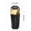 Car Interior Small Trash Can Dustbin Garbage Bin Storage-Black 4