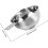 Stainless Steel Square Wide Mouth Canning Funnel with Handle Large Diameter 2