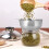 Stainless Steel Square Wide Mouth Canning Funnel with Handle Large Diameter 5