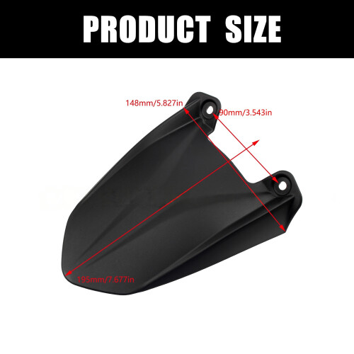 Motorcycle Rear Mudguard Protector For MX3/MX4 Collision 2