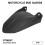 Motorcycle Rear Mudguard Protector For MX3/MX4 Collision 6