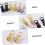 20pcs Metal Zipper Pullers for Clothes Jackets Zipper Fixers Replacement Pull Tabs for Heads Practical Pull Tabs 3