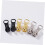 20pcs Metal Zipper Pullers for Clothes Jackets Zipper Fixers Replacement Pull Tabs for Heads Practical Pull Tabs 5
