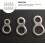 Angel-Split-Verbinder, 10 Stück, Edelstahl, robust, mit Doppelloch-Design 5