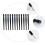 10Pcs Black Plastic Dip Pen Holders Professional Replaceable Comic Pen Point Holders 5