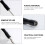 10Pcs Black Plastic Dip Pen Holders Professional Replaceable Comic Pen Point Holders 6