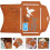 Wooden Envelope Stencil Template DIY Craft Tool Hollow Out Envelope Making Template 7