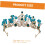 Μπαρόκ στυλ Rhinestone Crystal Wedding Tiara Headpiece για νύφη κομψό αξεσουάρ μαλλιών 8