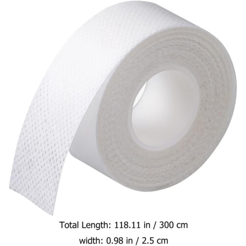 3 Rolls Breathable Hat Sweat Liners Absorption Pads Sticky Portable Sweat Protector 1