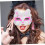 10 τεμάχια Ιαπωνικές μάσκες cosplay Fox με μισό πρόσωπο, ελαφρύ, αναπνεύσιμο σχεδιασμό 7