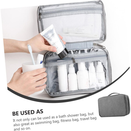 Neceser multiusos para artículos de aseo de viaje. 1