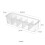 Boîte de rangement de câbles transparente avec couvercle 1