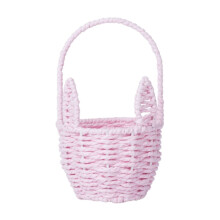 Set di mini vasi da fiori e cestini sospesi in rattan