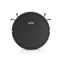 Robotstofzuiger en dweilcombinatie, zwart, mini-reiniger, USB-oplaadpunt