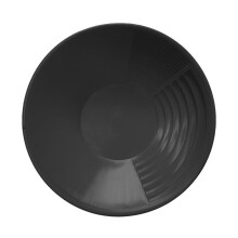 batée à orpaillage en plastique épais 38 cm