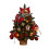Mini sapin de Noël LED de 45 cm pour décoration de table intérieure 1