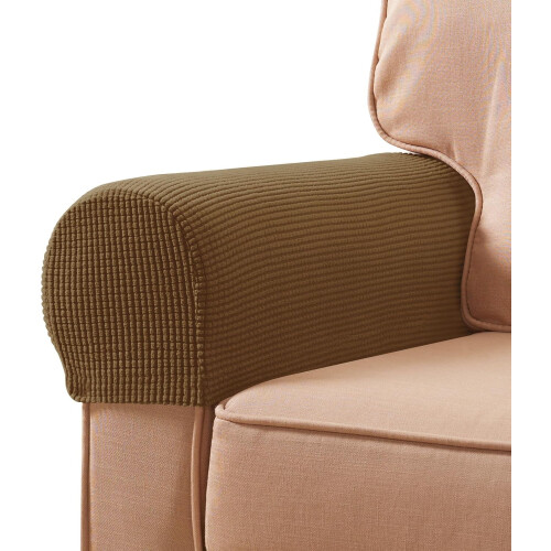 Polyester sofaarmtrekk sett med 2 – stretch