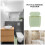 Waste Bin Kitchen Narrow Plastic Trash Can with Odor Blocking Lid Sleek Luxurious Design 6