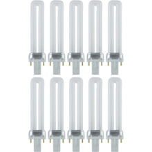 U-vormige compacte fluorescentielamp 7W 360LM 4100K 2-pins G23
