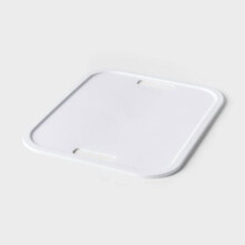 Couvercle en plastique blanc pour système de rangement cubique de 13 pouces