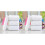 Serviette de bain en coton blanc 30 x 65 cm 1
