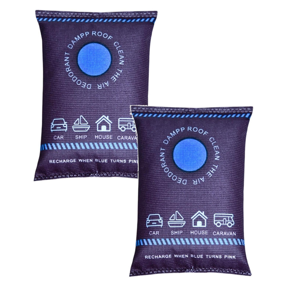 3-Pack Reusable Silica Gel Dehumidifier Bags For Car And 9450273531465