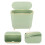 Waste Bin Kitchen Narrow Plastic Trash Can with Odor Blocking Lid Sleek Luxurious Design 8