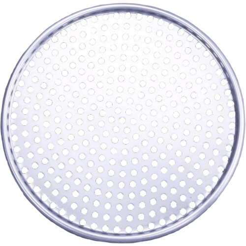 Plaque à pizza perforée en acier au carbone de 30 cm