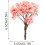 10pcs Miniature Artificial Tree Model Set with Lifelike Details, Plastic Material 6