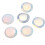 10 τεμάχια 12 χιλιοστών μενταγιόν Opal Stone DIY με επίπεδη βάση Opal Cabochons 2