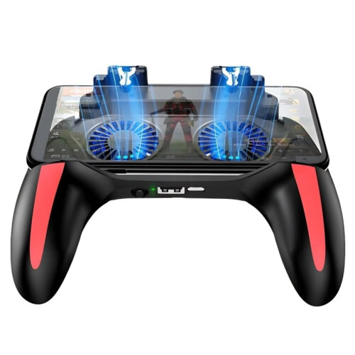 Mobile Game Controller Gamepad with Cooling Fans 5000mAh for 4.7-6.5"