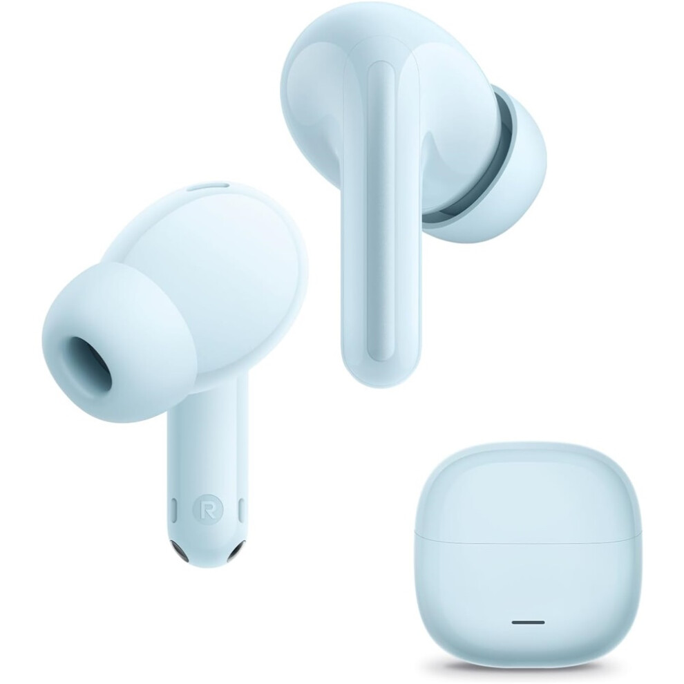 Xiaomi () Redmi Buds 8 Lite-Tooth Headphone In-Ear, 42Db Active Noise Cancelling,36H Battery Life, /White/ Blue/Black/White