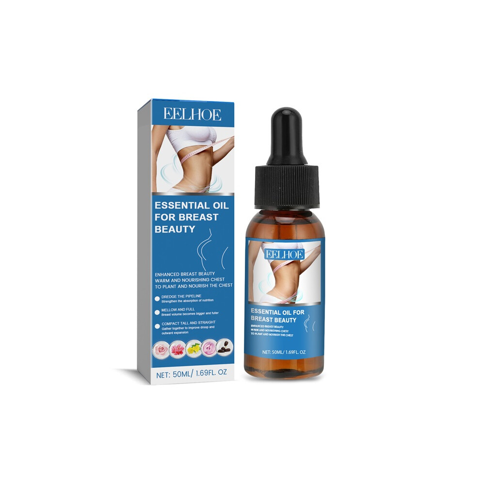 Yeepano Breast Smoothing Essential Oil Elastic, Moisturizing, Smoothing Breast Softening, Gentle And Refreshing Hydrating Essential Oil