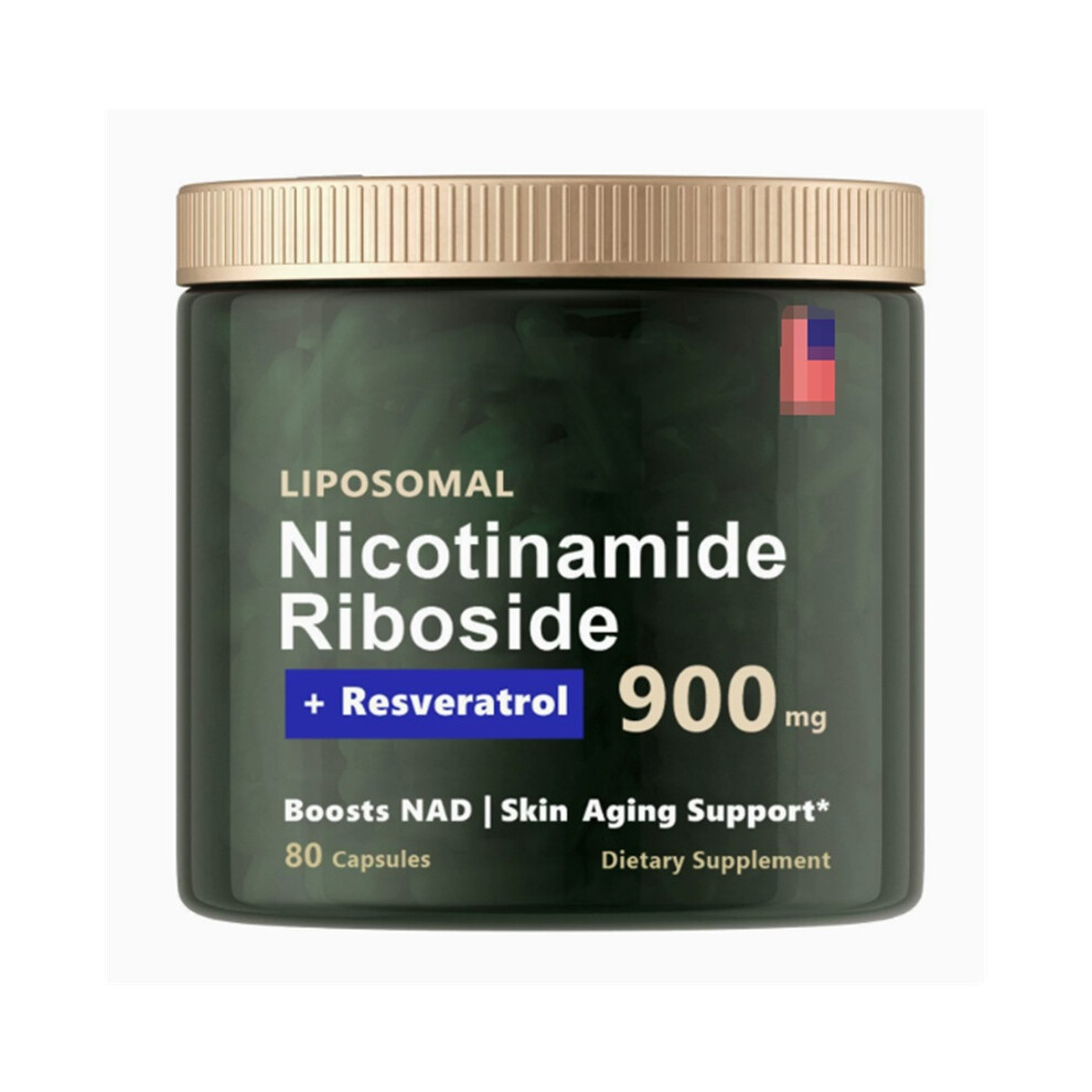 (3Pcs) NAD+ Supplement for Anti-Aging Energy Focus & Nicotinamide Riboside Resveratrolï¼80 Capsules