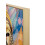 Dipinto su tela multicolore donna con cornice cm 72x4,5x102 4