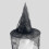 (Black) Halloween Witch Hat with Spider Web, Adult Pointed Wizard Hat Prop 3
