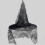 (Black) Halloween Witch Hat with Spider Web, Adult Pointed Wizard Hat Prop 5