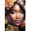 Dipinto su tela multicolore donna con cornice cm 72x4,5x102 2