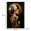 Dipinto su tela laccato con cornice e rilievi cm 623,592 7