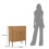 Mobiletto in legno di abete cm 81x46x82 10