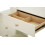 Toeletta in similpelle con pouf cm 120x40x75 9