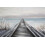 Dipinto su tela multicolore pontile cm 120x3,8x80 2