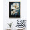 Dipinto su tela laccato con cornice cm 42x3,5x62 5