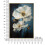 Dipinto su tela laccato con cornice cm 42x3,5x62 6